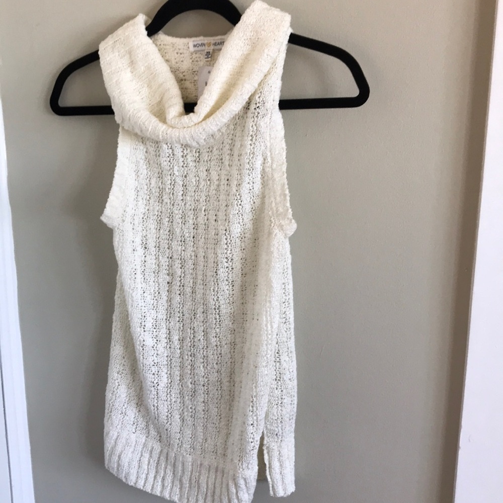 Cream sweater